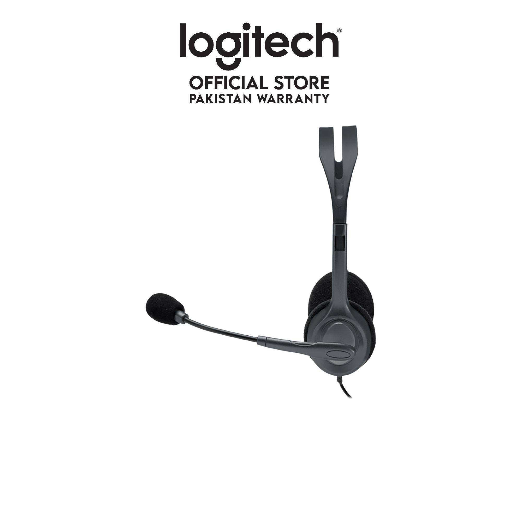 Pakistan In Prices Products Logitech Best Headset Multi-Device 3.5mm Logitech H111 All Stereo -