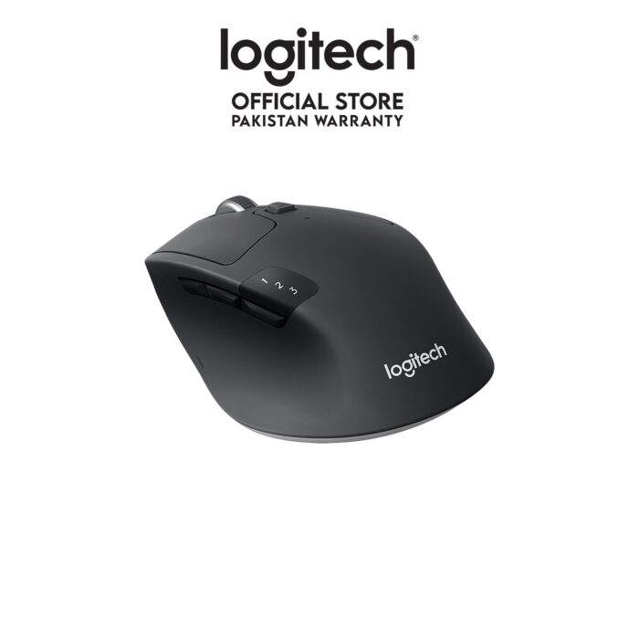 Logitech M720 Triathlon Multi-Device Wireless Mouse, Bluetooth & USB Unifying Receiver