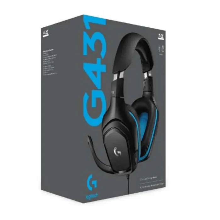 Logitech G431 Headset 7.1 Surround Sound Gaming Headset